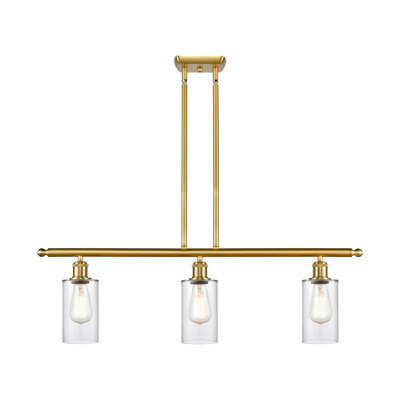 Glessite 3 - Light Kitchen Island Cylinder Chandelier