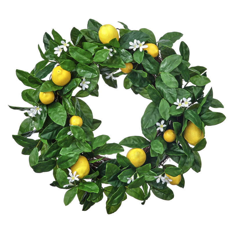 24" Amalfi Lemon Wreath