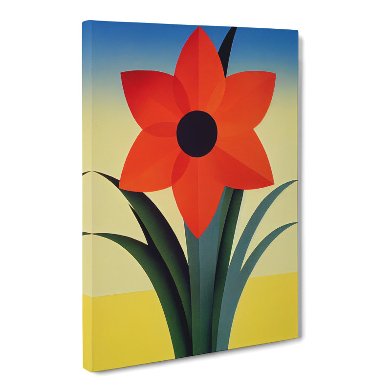 Daffodil Flower - Wrapped Canvas, 76cm H x 50cm W x 3cm D