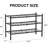 9 Pair Stackable Shoe Rack-1753886643