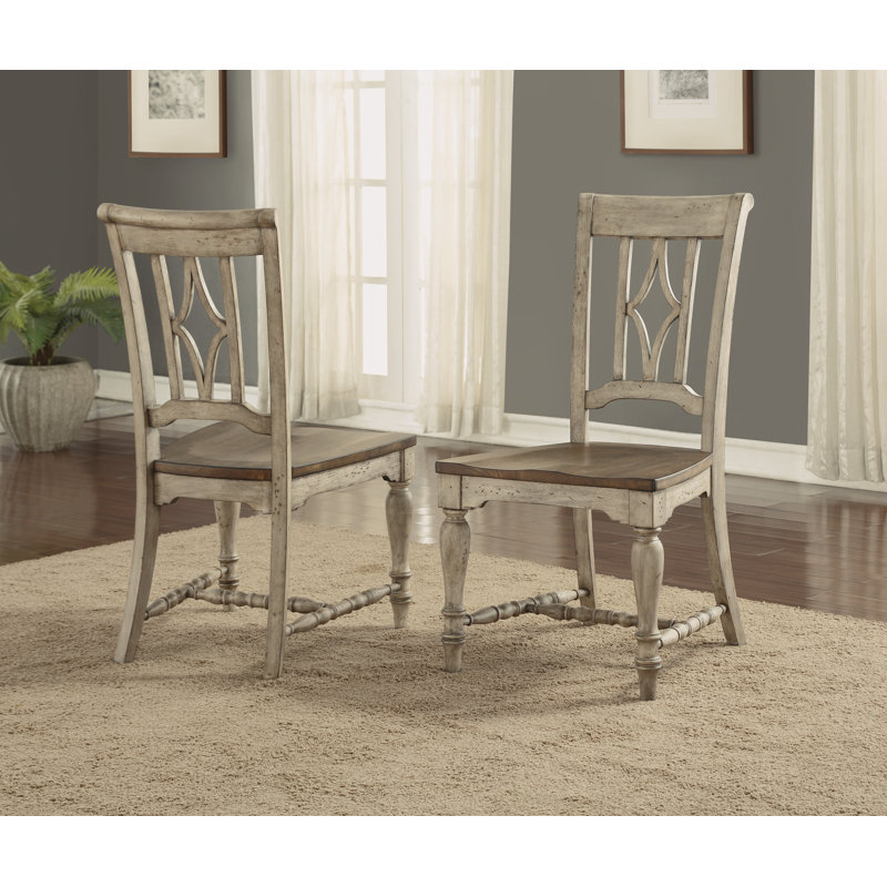 Secor 20'' H Acacia Solid Wood Side Chair