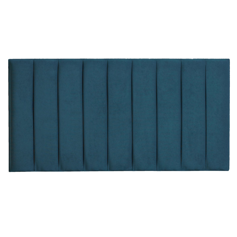 Elyse Upholstered Headboard, Blue, Kingsize (5')