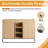 Zarnby 48'' Freestanding Double Bathroom Vanity Base Only