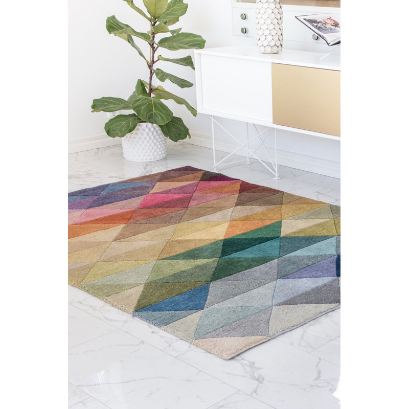 Belmont Hand Knotted Area Rug, Rectangle 160 x 230cm