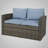 Ana 7-Person Outdoor Wicker Patio Conversation with Cushions & Storage-129508741