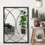 Miroir mural noir