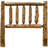 Fireside Lodge Cedar Log Traditional Headboard - Cal King - Vintage-1779358786-1793284023