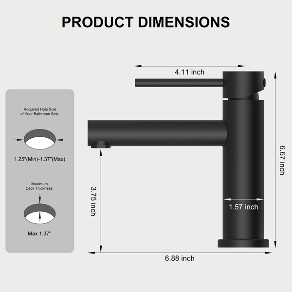 Dimensions du produit