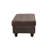 Jomeka Dark Brown Flannel L Shaped  Left Hand Facing Sectional Sofa-88077270