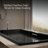 Underscore 72" x 36" Drop In Soaking Acrylic Bathtub with Heater-13239354