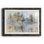 «Blue Golden Forest», reproduction d'art sur papier encadré-245853418-245853419