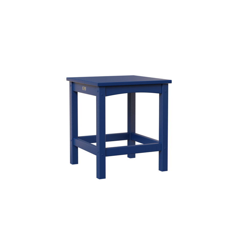 Camden Outdoor End Table, Pacific Blue