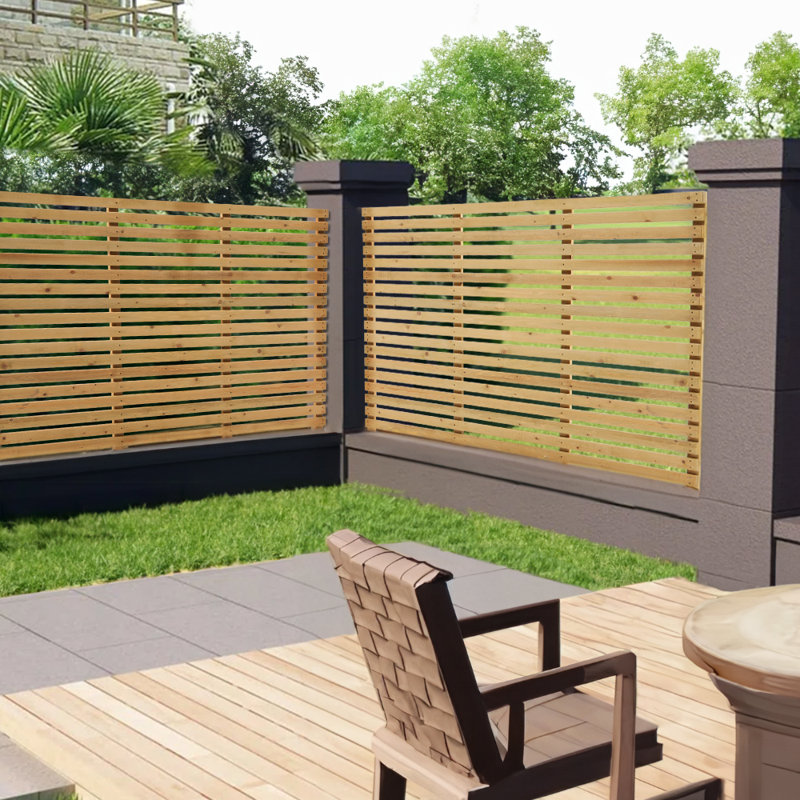 90cm H x 180cm W Pine Fence Panels Included