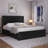 Avelle Vegan Leather Metal Platform Storage Bed with 3 Storage Drawers and Built-In USB Ports-866905213-871123725