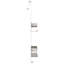 Freestanding Stainless Steel Shower Shelf-1798182089