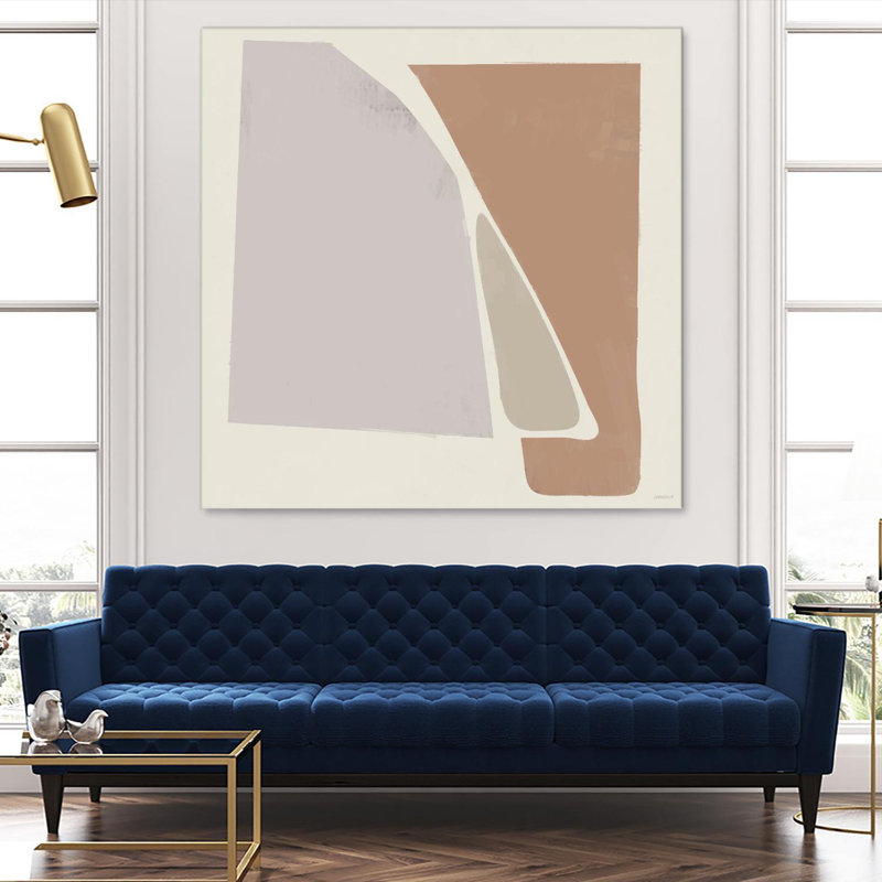 «Machine Abstract I», reproduction d'art sur toile géante 72 po x 72 po, H 54 po x l 54 po x P 1,5 po