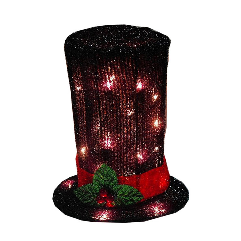 Décoration pour sommet de sapin de Noël 9 po