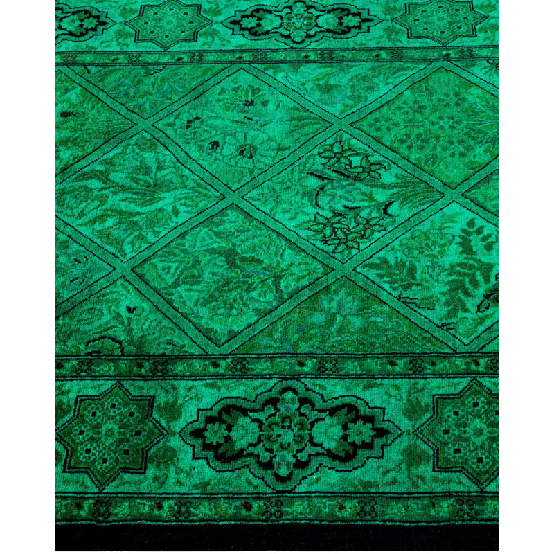 Fine Vibrance One-of-a-Kind 2' 7" X 10' 9" Hand Knotted Area Rug