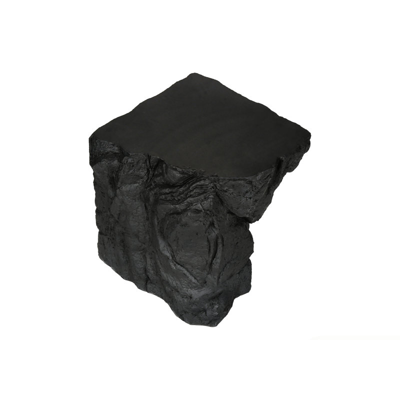 Table d'appoint d'extérieur moderne 25 "h, Noir