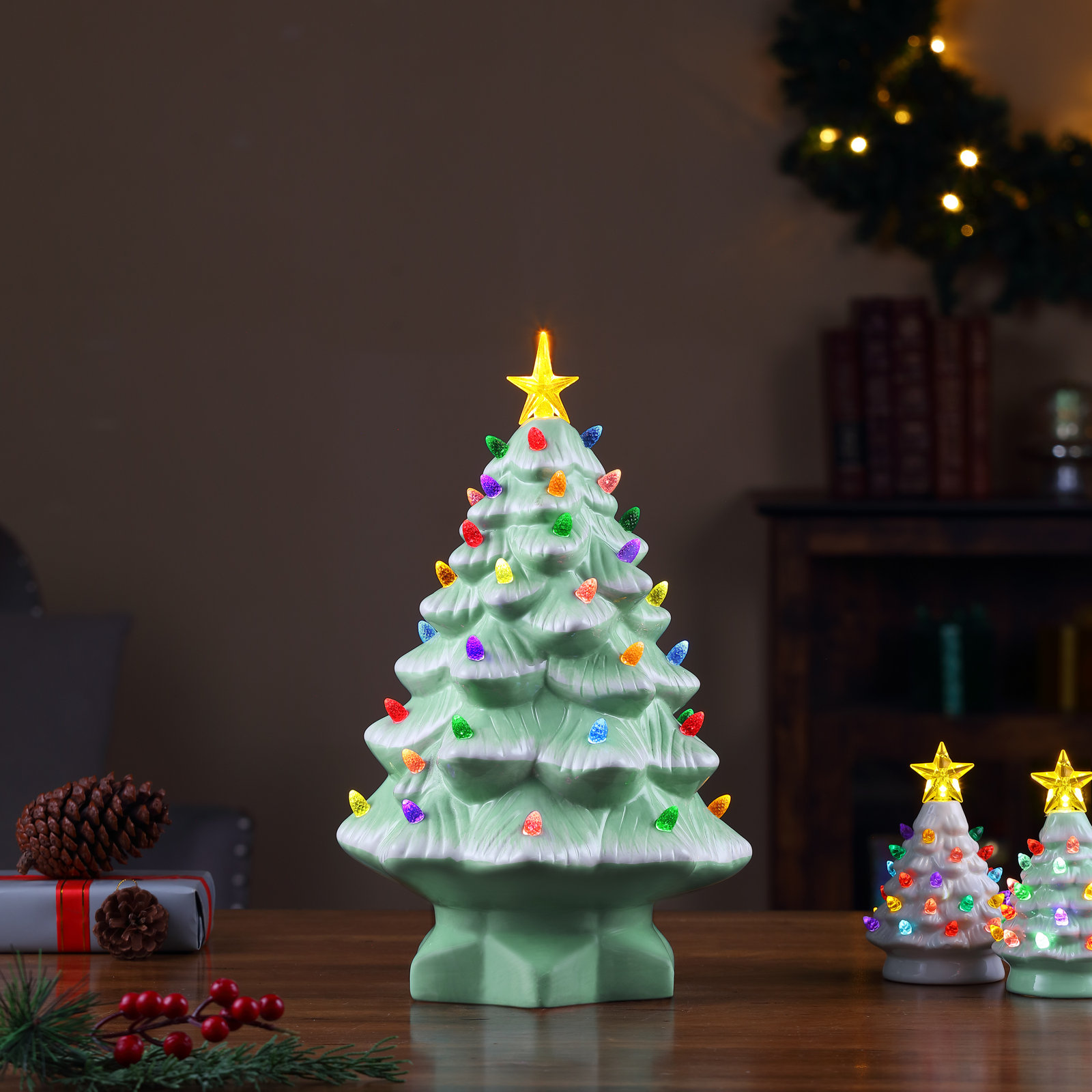 Nostalgic Ceramic Tabletop Tree
