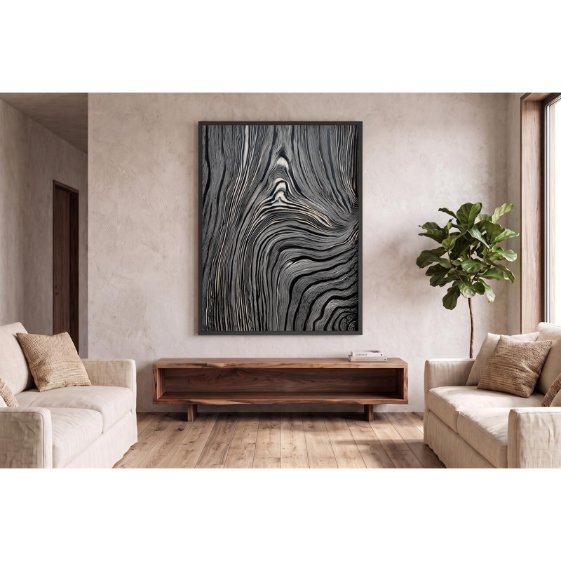 Burnt Ascension, 20" H x 26" W