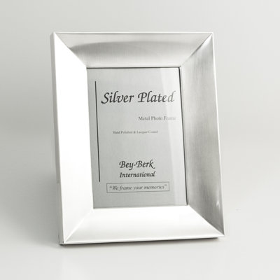 Argueta Silver Metal Matte Picture Frame