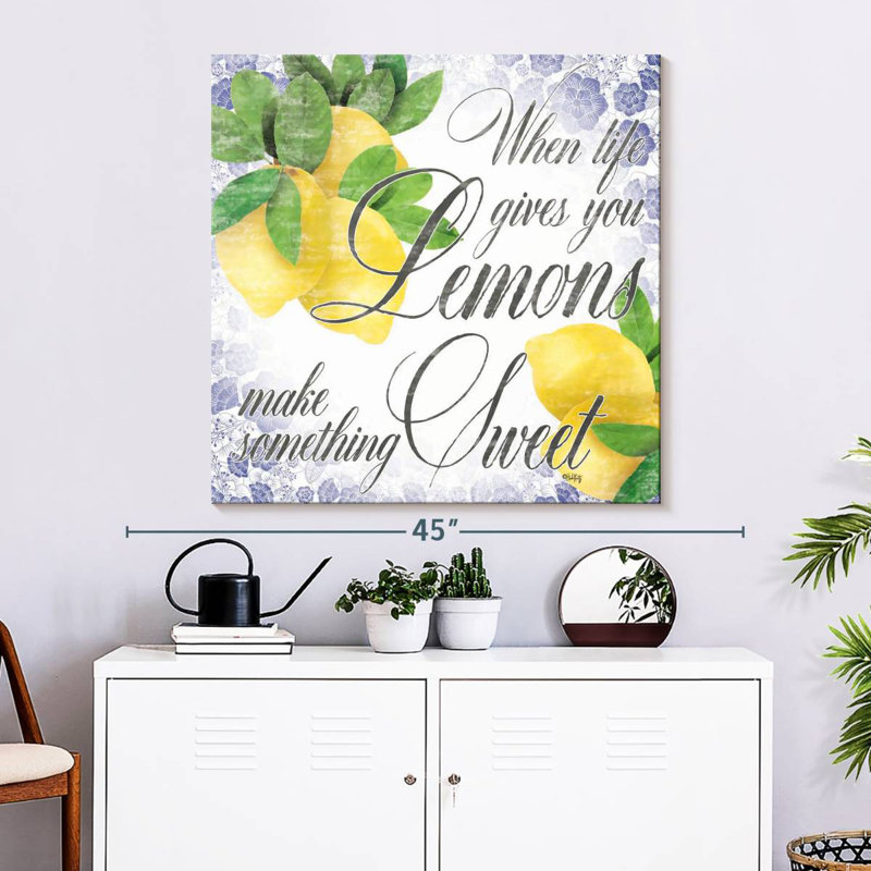 Citrons d'été Tergel II, H 33 po x l 33 po