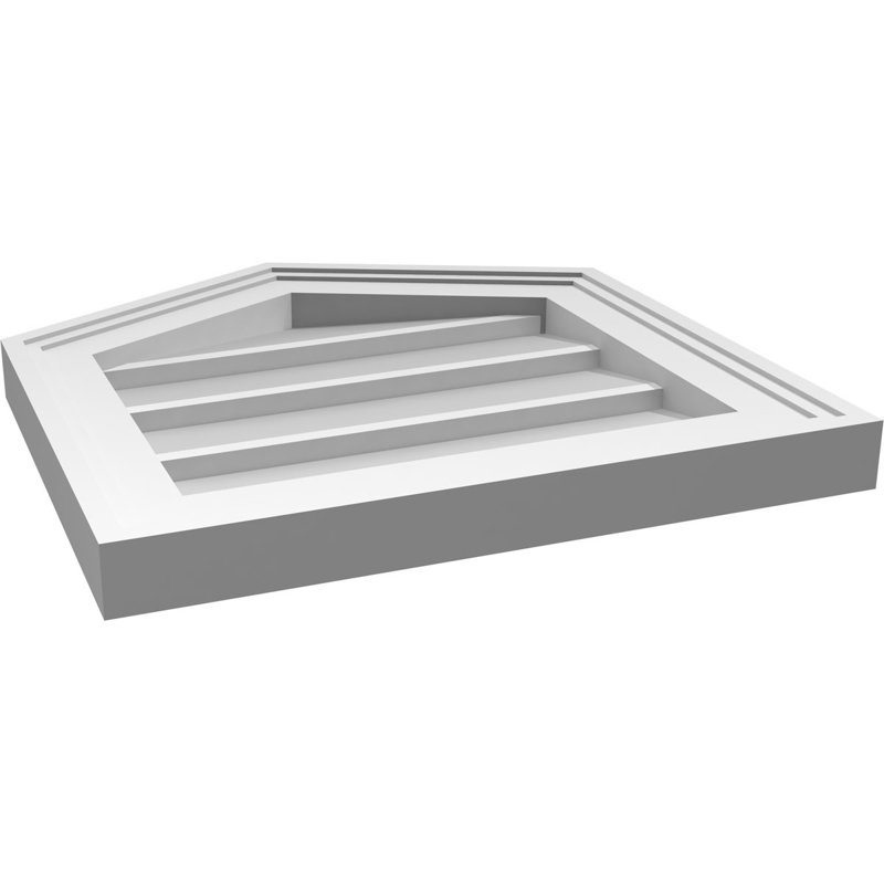 Ventilateur à pignon en uréthane non-fonctionnel Signature, H 16 po x l 16 po x P 1,5 po