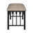 Rondo Microfiber / Microsuede Upholstered Bench