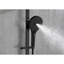 Matte Black Handheld Shower With 59-inch Hose & 28-inch Slide Bar, Stainless Steel Created, Adjustable For Optimal Position Alignment, Intense Water Current Performance, Nozzles Unclogged Flow