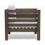 Fauteuil de patio extérieur avec coussins-253815250