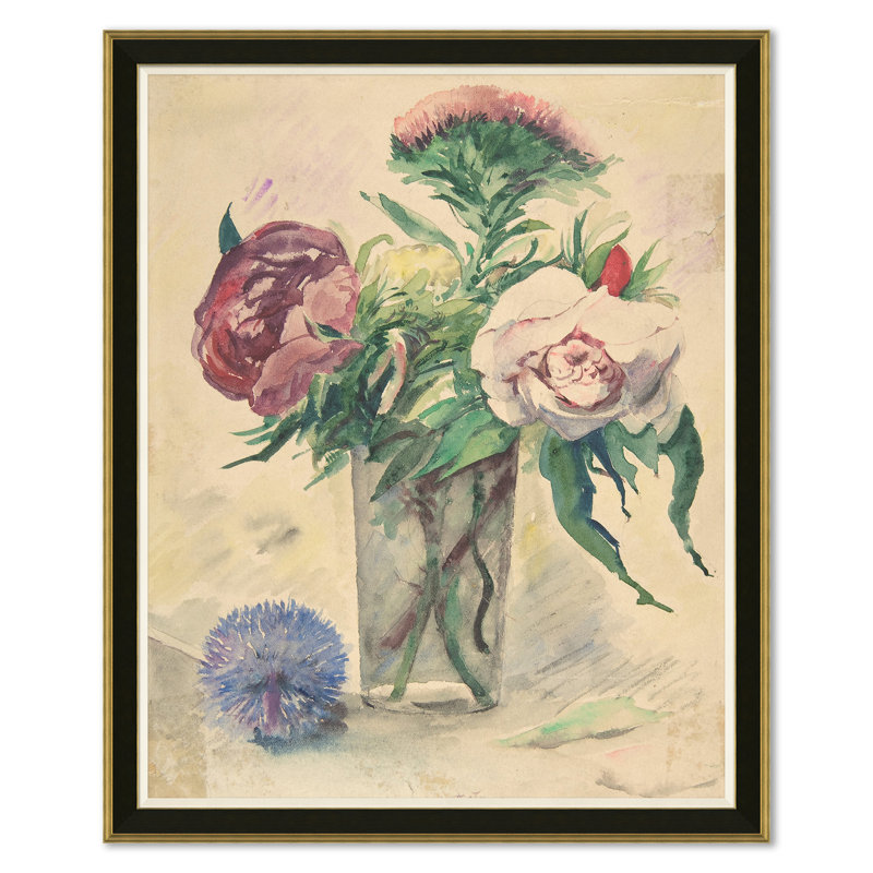 Watercolor Flowers Giclee Print