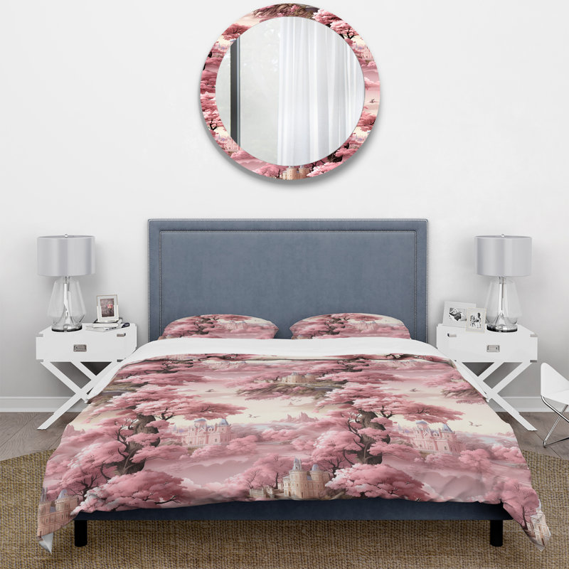 Ensemble de housse de couette Toile Tales Victorian Castle, Housse de couette simple + 1 taie décorative stan