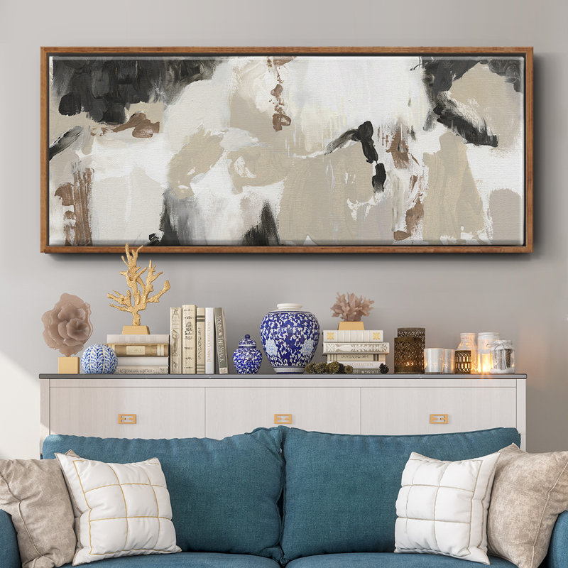 Sandy Summer- Framed Canvas