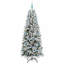 Artificial Christmas Tree with 300 LEDs White-2143261005-2143261007