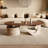 Light wabi-sabi solid wood coffee table-110652984-110652986