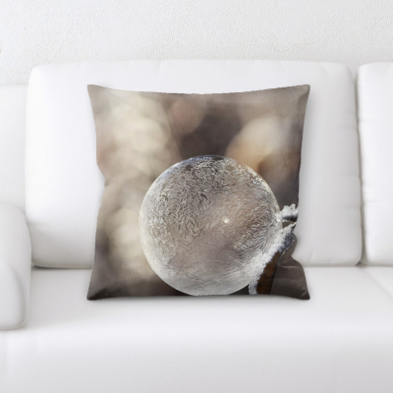 Microsuede Throw Pillow