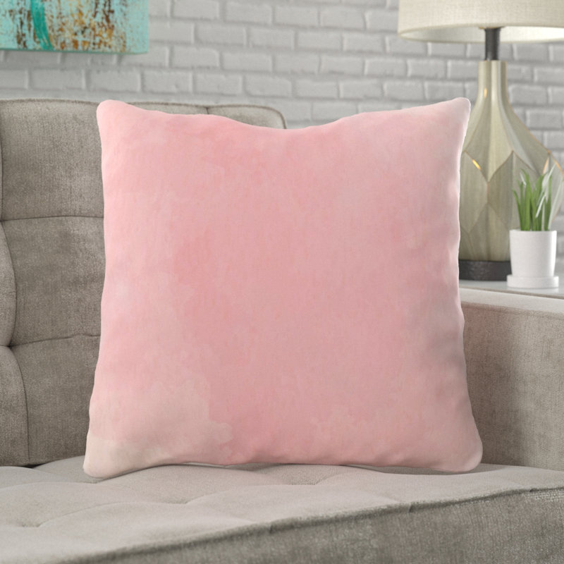Floral Outdoor Throw Pillow, Microsuede, Indoor
