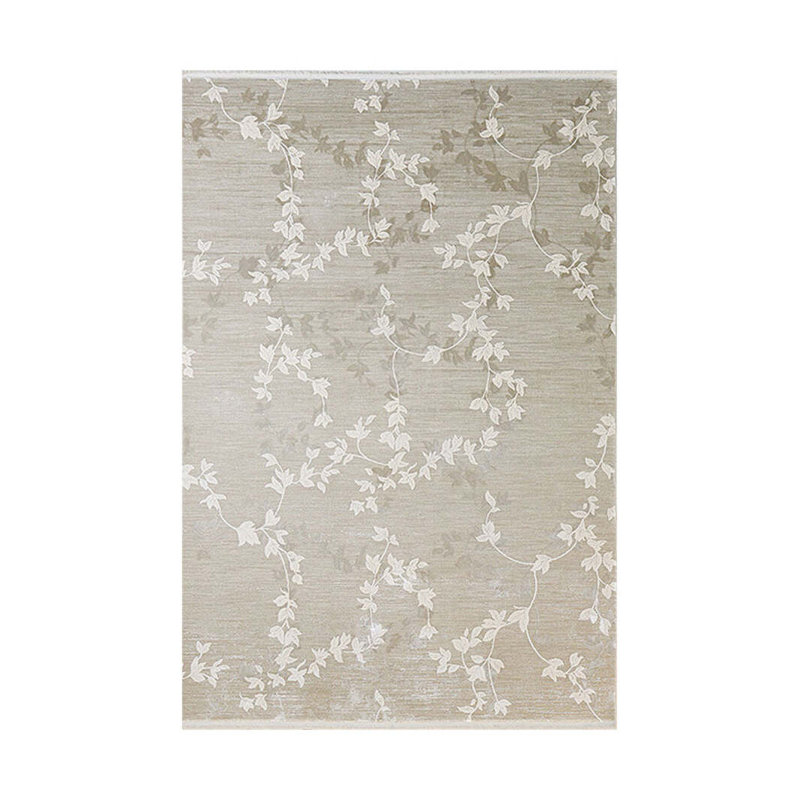Palermo Floral Area Rug in Sand, Rectangle 8'6" x 11'6"