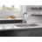 Keele Chrome Kitchen Faucet with Pull Down Sprayer, Modern Single Hole Kitchen Sink Faucet, Single Handle, Chrome-50778087