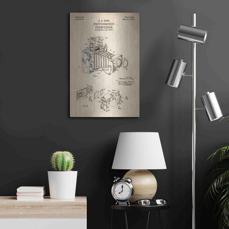 "Parchemin photographique" par Luxe Metal Portfolio, H 24 po x l 16 po
