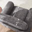 Fauteuil d'appoint rembourré à accoudoirs roulés Luelle-217720204