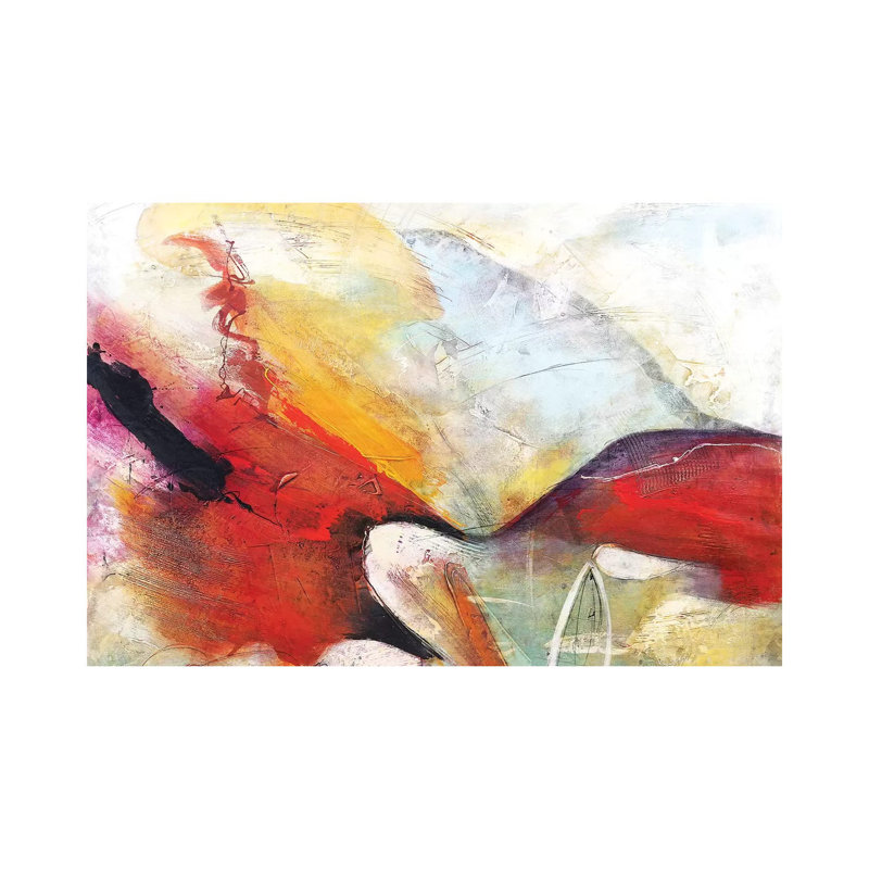 Fugaz II by Gabriela Villarreal - Wrapped Canvas Painting, 101.6 cm H x 66.04 cm W x 3.175 cm D