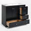 Ensemble de meuble-lavabo simple 36 po avec plateau en résine-1923645404