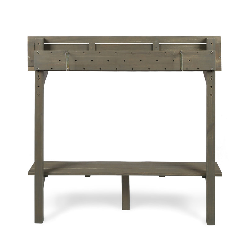 Outdoor Acacia Wood Balcony Bar Table(Only Including Table)