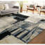 Hand Woven Silk and Wool Abstract Area Rug-46542664