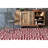 Chevella Authentic Flatwoven Handmade Red & Ivory Reversible Modern Geometric Maze Wool & Cotton Area Rug-1535807062