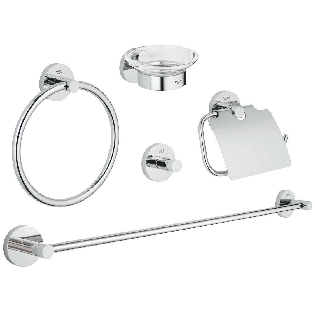 Essentials 5 - Piece Bathroom Hardware Set GROHE 