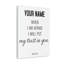 I Will Put My Trust In You - No Frame Print on Canvas-1706888068