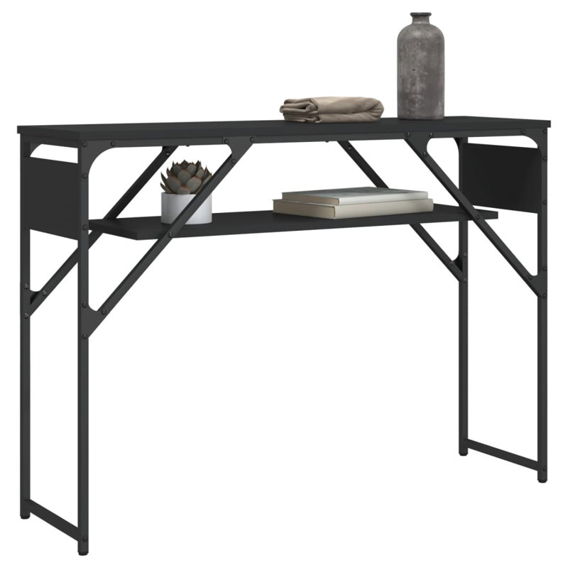 Wytse 41.3'' Console Table, Black